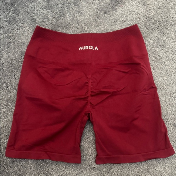 Women's Red Shorts - Picture 1 of 2